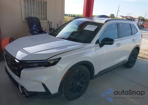 2024 Honda Cr-V Hybrid Sport from USA, damaged, VIN 7FARS5H59RE017140